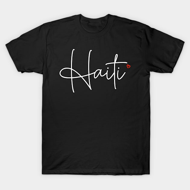 Haiti T-Shirt by finngifts